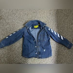 kids off-white jacket. SOLD